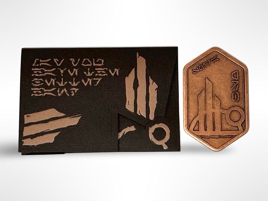 WDW スターウォーズ Battuan Spira スピラ ブロンズ色 NEW-Disney Star Wars Galaxy's Edge Bronze Spira Gift Card